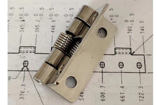 Factory Made High Quality Stainless Steel Double Spring Door Hinges