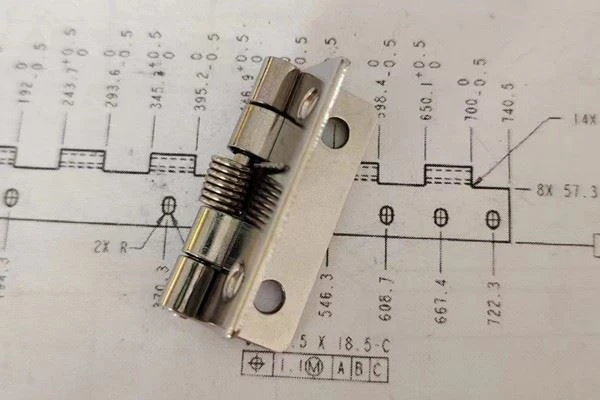 Factory Made High Quality Stainless Steel Double Spring Door Hinges