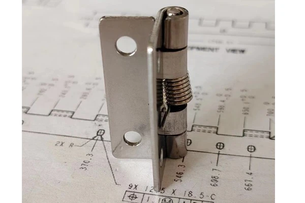 Factory Made High Quality Stainless Steel Double Spring Door Hinges